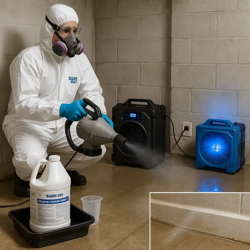 Sanitization and Odor Removal process in Avra Valley, AZ
